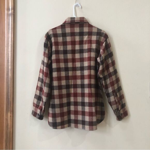 Men’s Vintage 70s Woolrich Flannel Shacket M - Picture 2 of 5